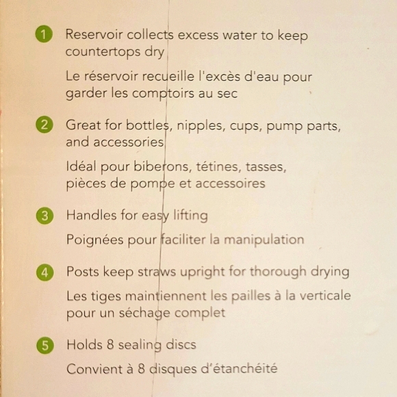 NEW in Box Munchkin Folding Bottle - Dish Drying Rack - Picture 13 of 17